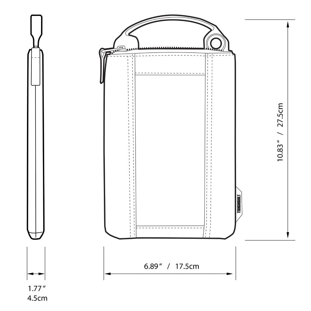 ToughBuilt TOU-94-M-3 Fastener Bags (Pack of 3)