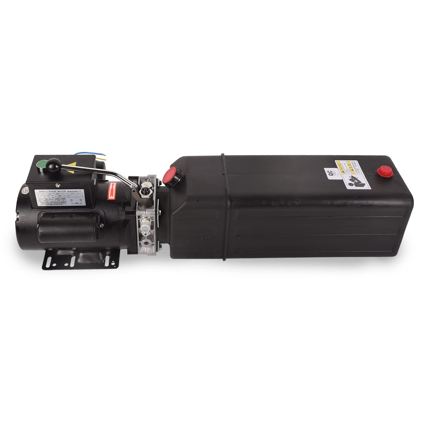220V Hydraulic Power Unit 2950 PSI, 2HP Single-Acting Post Hydraulic Pump for Dump Trailer & Car Lifting