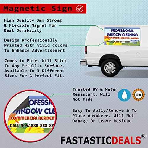 Fastasticdeals Now Hiring Promotion Business Car Door Magnets Magnetic Signs 18x12 Inches Set of 2