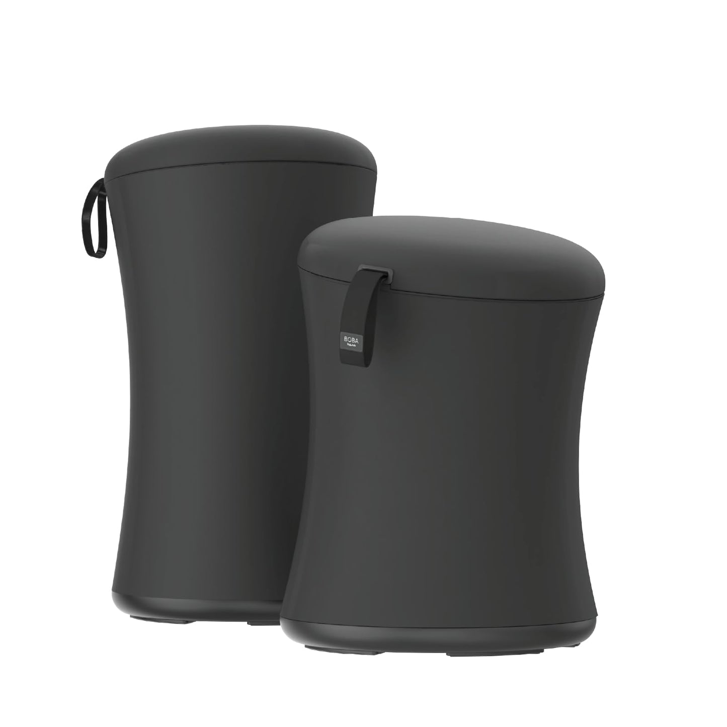 TopJob Boba Chair Stylish Active Wobble Stool, ADHD Chair, Improves Posture and Focus, Ergonomic with Height Adjustable Stool for Adults Children for Home Office, Study Room (Midnight Black)
