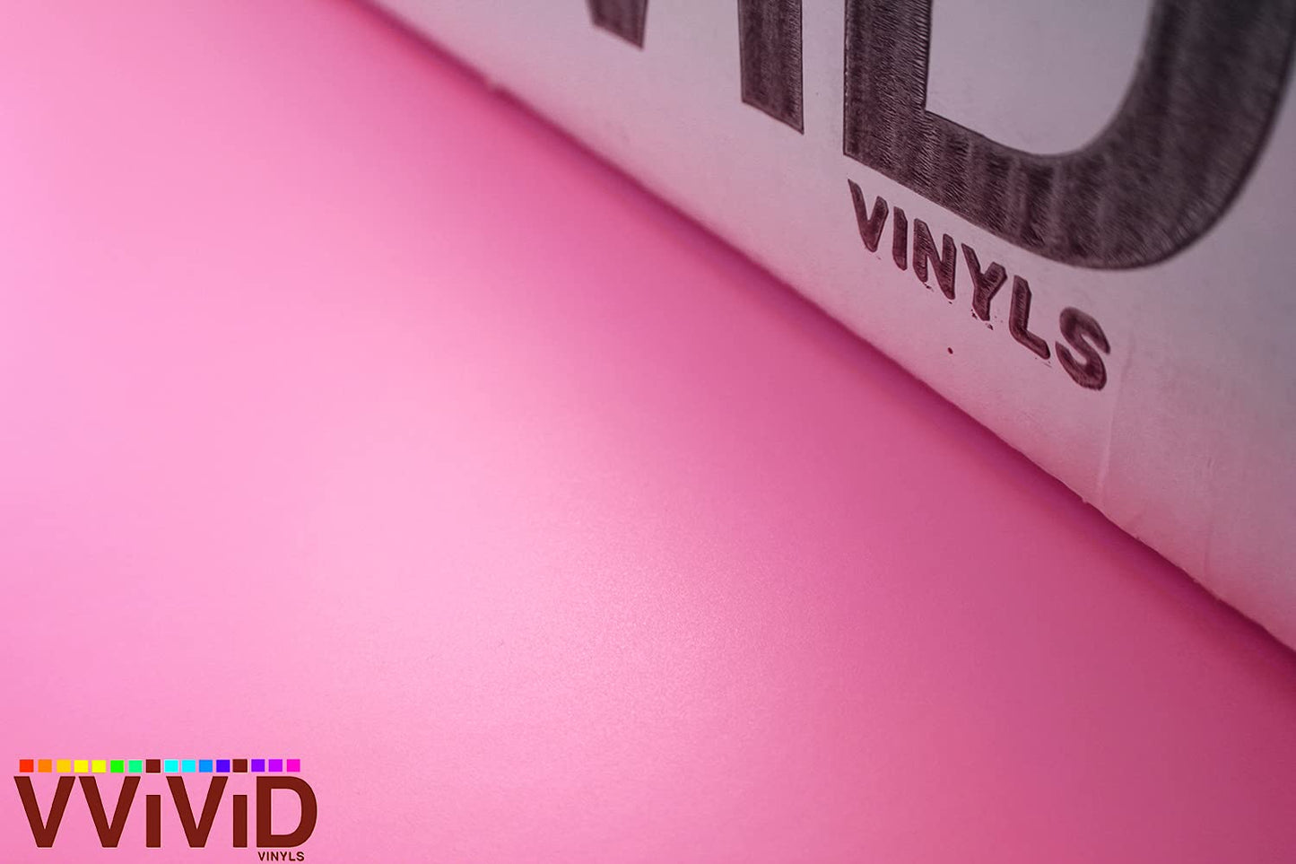 Matte Pink 60 Inch x 100ft Car Wrap Vinyl Roll with Air Release 3MIL-VViViD8