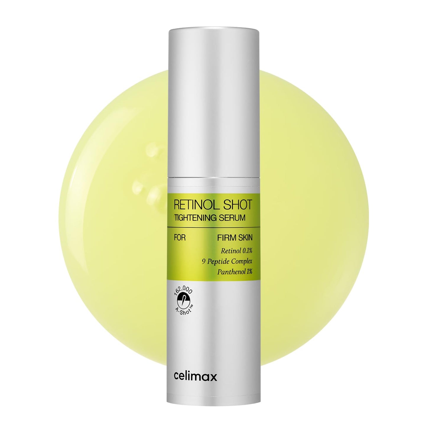 celimax The Vita A Retinol Shot Tightening Serum | with Pure Vitamin A Retinol, Peptide, Pore Minimizer, Wrinkles & Fine Lines, Firmer Skin, Anti-Aging, Skin Smoothing 30ml, Mothers Day Gift