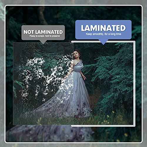 Laminating Sheets, PANDRI 400 Pack Thermal Laminator Pouches Holds 8.5 x 11 Inch, 3 Mil Clear Laminator Paper 9 x 11.5 Inch, Letter Size