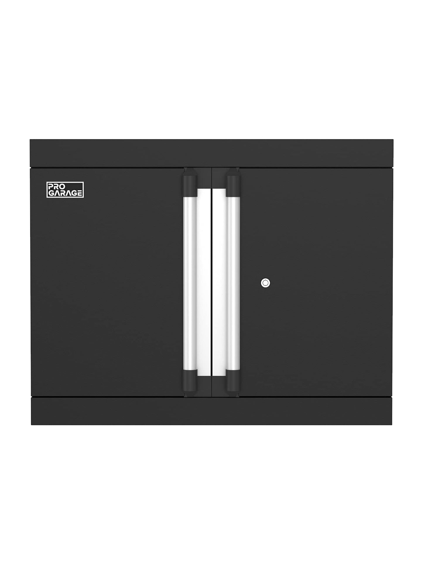 ClosetMaid ProGarage Wall Cabinet with Two Doors, Lock and Shelf, for Garage Storage, Heavy Duty Steel, Black