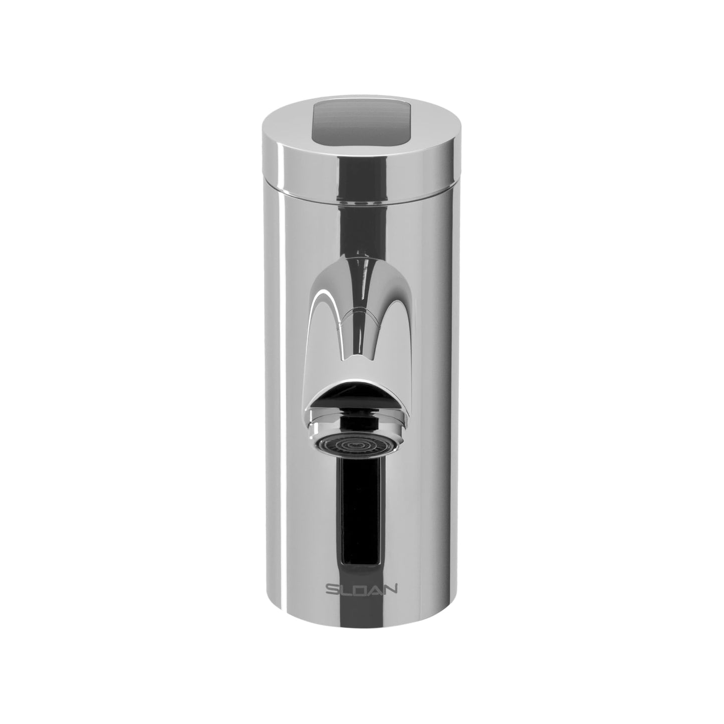 Sloan Optima EAF-275 Sensor Activated Touch-Free Faucet, Commercial Grade w/Mounting Hardware - 0.35 GPM Solar-Powered Deck-Mounted Mid Body, Polished Chrome Finish, 3335152