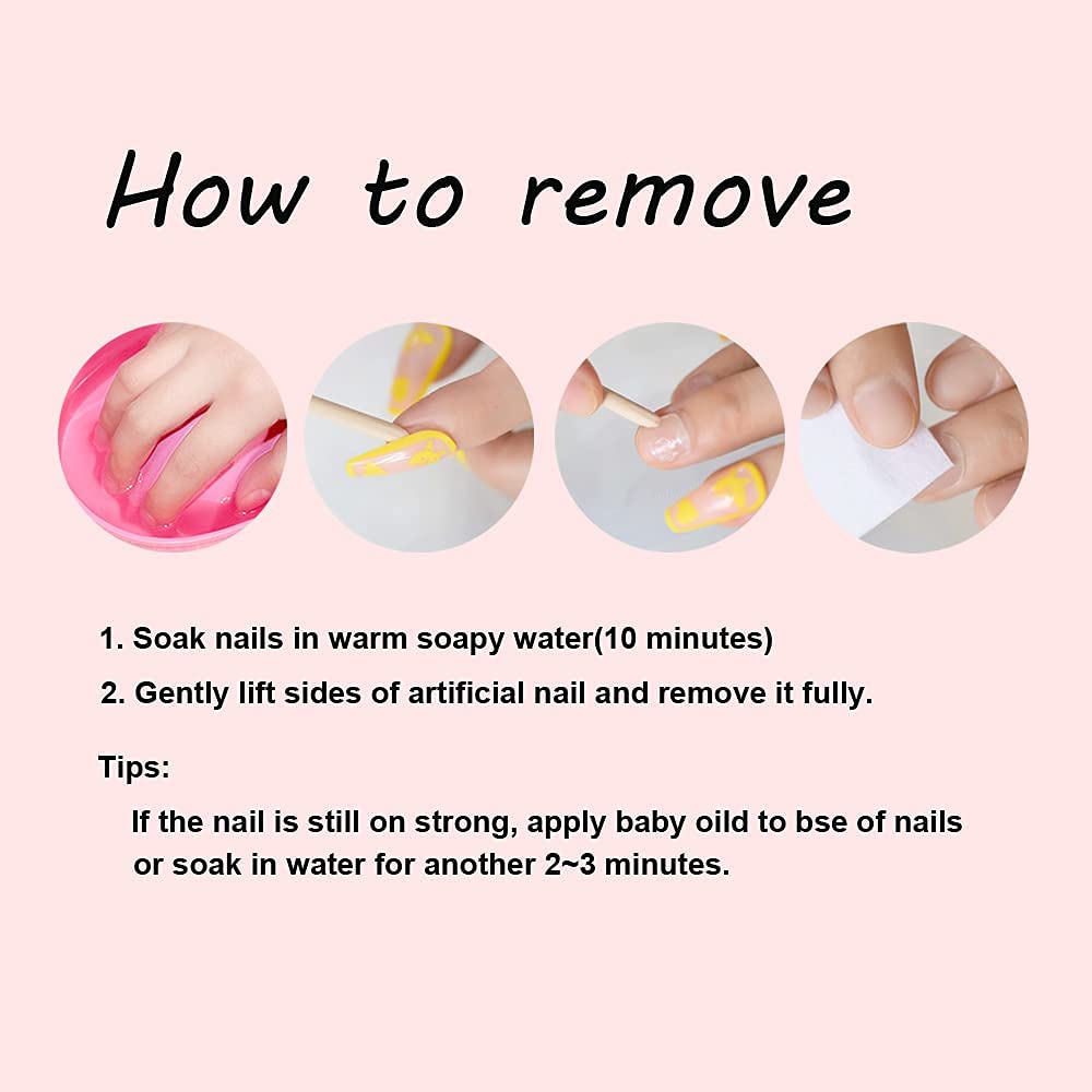Coolnail Red Ombre Press on Nails Gradient UV Finish Design Medium Long Almond Shape False Fake Nail Pointed Reusable Nail Kit for Women