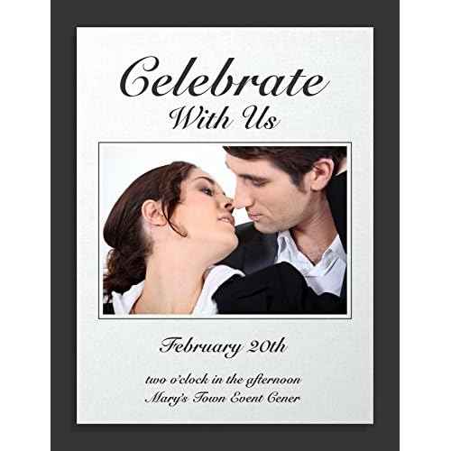 50 Dark Black Smooth Card/Cover Sheets - 11" X 14" (11X14 Inches) Scrapbook|Picture-Frame Size - 80# (80 lb/pound) - Cover Weight Fine Paper for Quality Results on a Smooth Finish