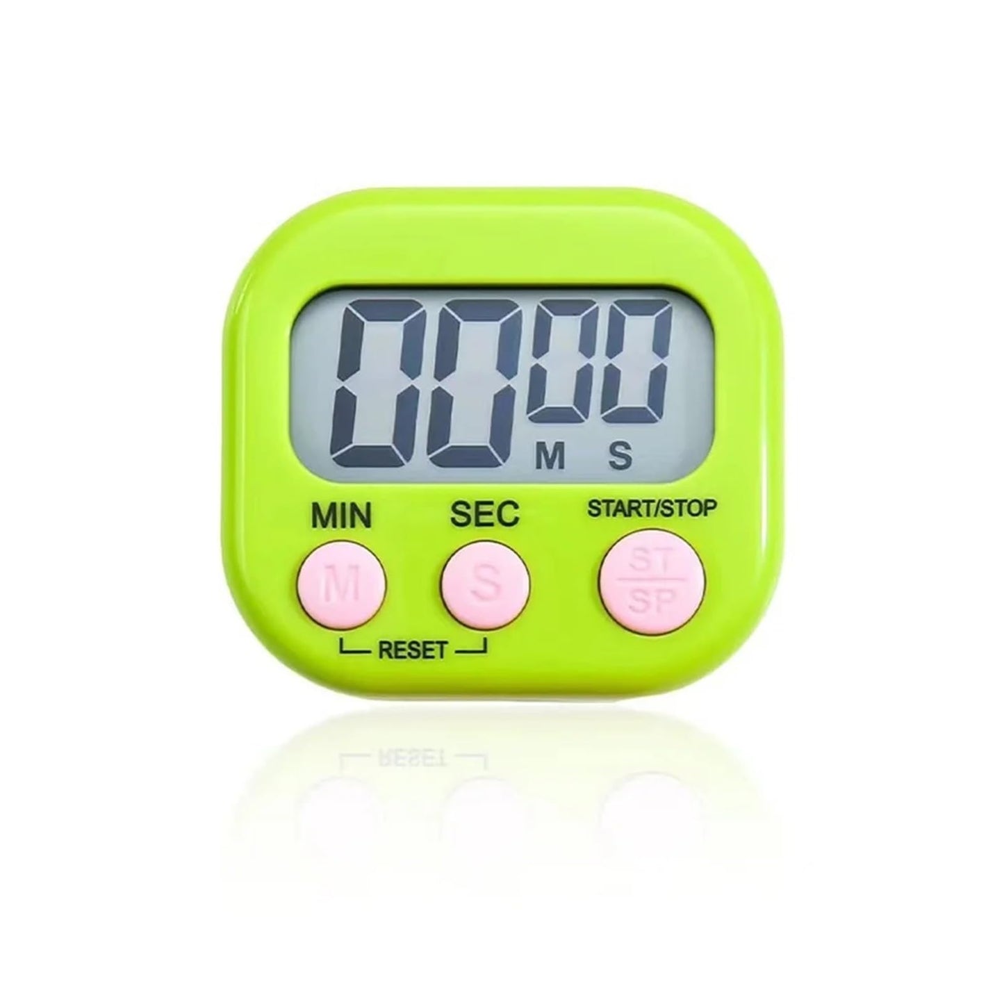 TEOYETTSF Multifunctional Digital Kitchen Timer Clock LED for Cooking Shower Baking Stopwatch Tools(E)