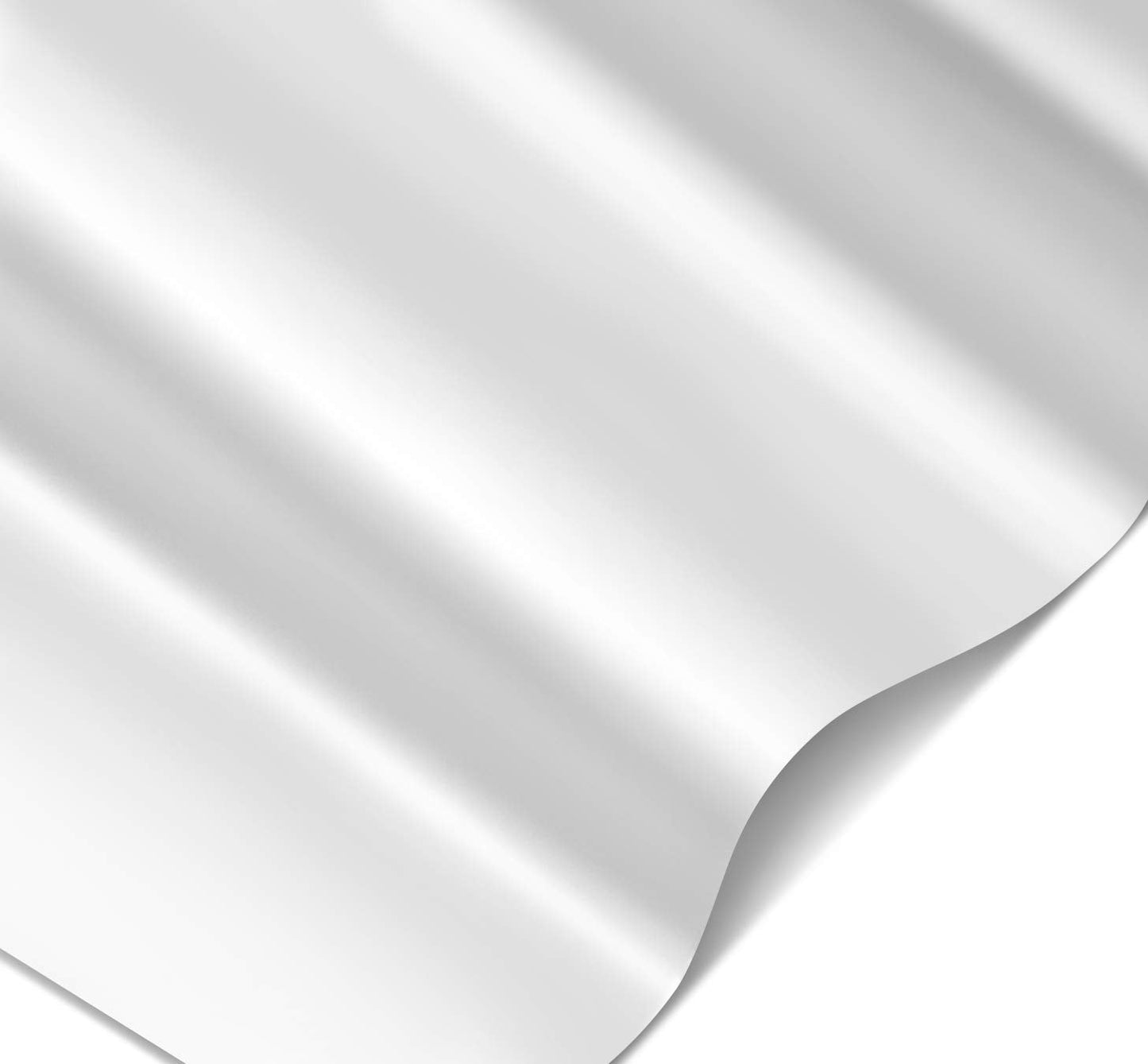 VViViD+ Satin Pearl White Vinyl Car Wrap Film (15ft x 5ft)