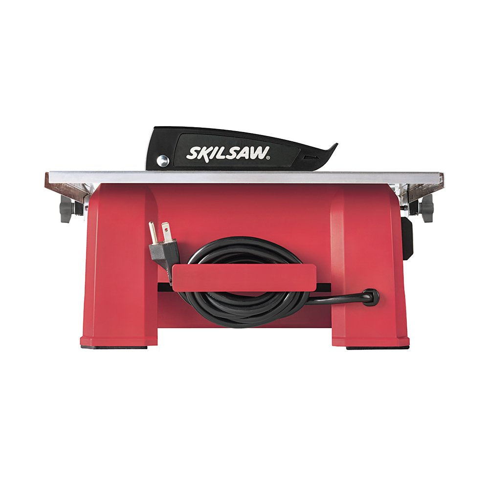 SKIL 7-Inch Wet Tile Saw (3540-02) and QEP 7" Continuous Rim Diamond Blade