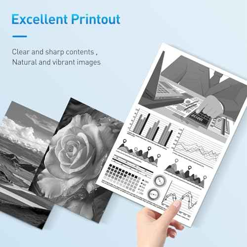 Compatible 071H Toner Cartridge with Chip to Display Ink Level Replacement for Canon 071 071H for ImageClass LBP122dw MF273dw MF275dw LBP122 LBP120 MF270 MF272dw Printer (2-Black)