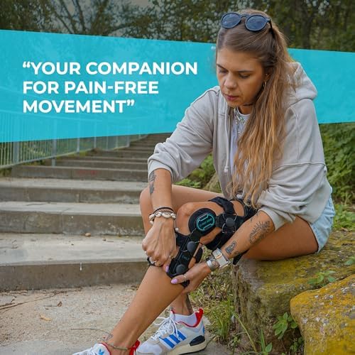 Z1 K6 Hinged Unloader Metal Knee Brace for Men and Women - Knee Support for ACL, MCL, LCL, PCL, Sport Injuries, Mild Osteoarthritis, Meniscus Tears - Ideal for Running & Daily Activities (S12)