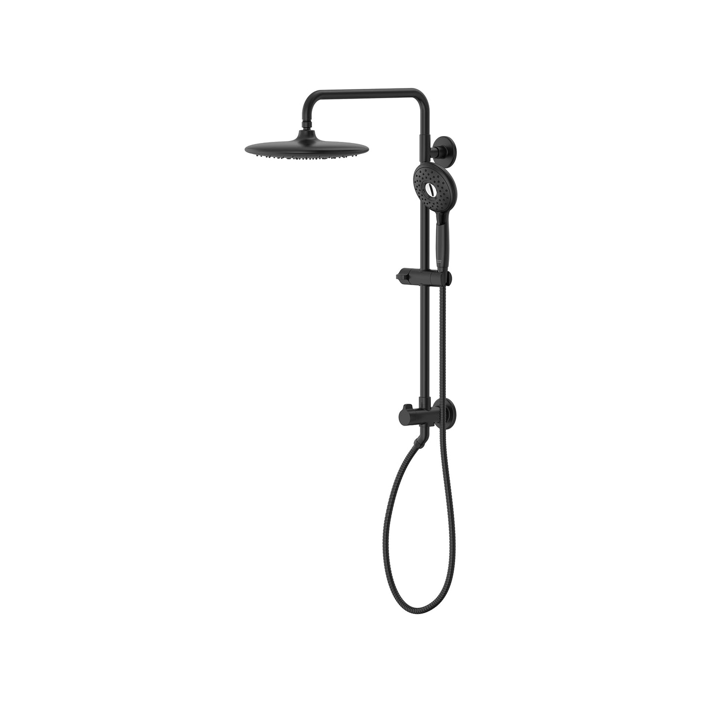 American Standard 1029072430 Spectra Versa 24-Inch 4-Function Retrofit Shower System with Rain Shower Head with Handheld Sprayer, 1.8 GPM, Matte Black