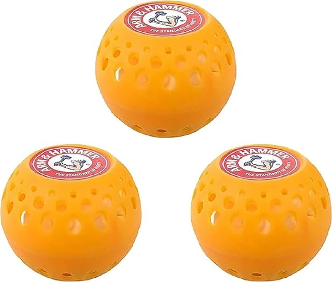 Arm & Hammer OdorBusterzÂ® Odor Eliminator Balls, Clean Burst, 3 Count â Baking Soda Odor Control for Closets, Drawers, Hampers & Small Spaces