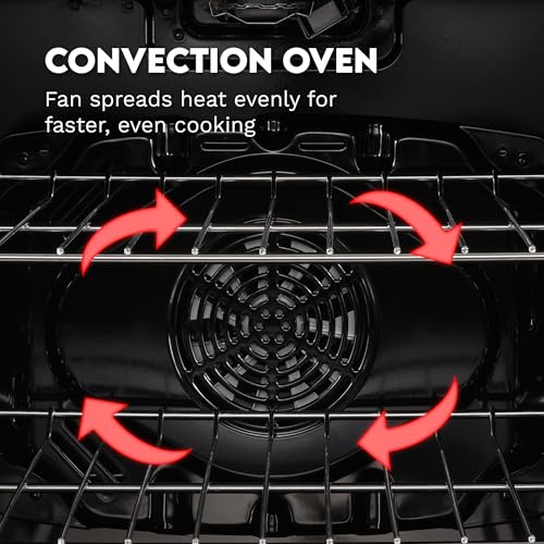 COSMO COS-305AGC 30 in. 5.0 cu. ft. Freestanding Single Oven Gas Range with 5 Burner Cooktop and Heavy Duty Cast Iron Grates in Stainless Steel