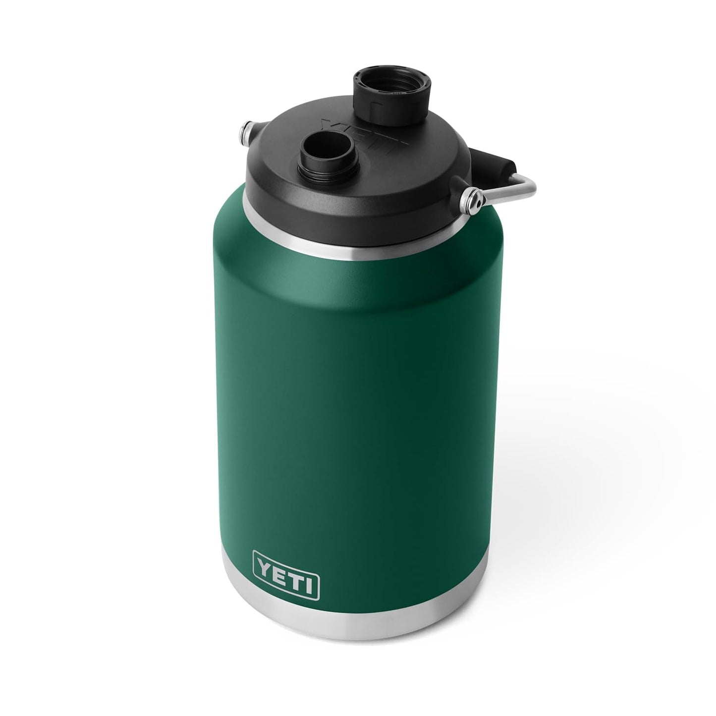 YETI Rambler Gallon Jug 2.0, Vacuum Insulated, Leakproof, Stainless Steel with MagCap, Black Forest Green