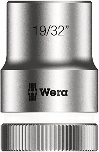 Wera 05004079001 8100 SC 9 Zyklop Imperial Speed Ratchet Set, 28 Piece, 1/2" Drive