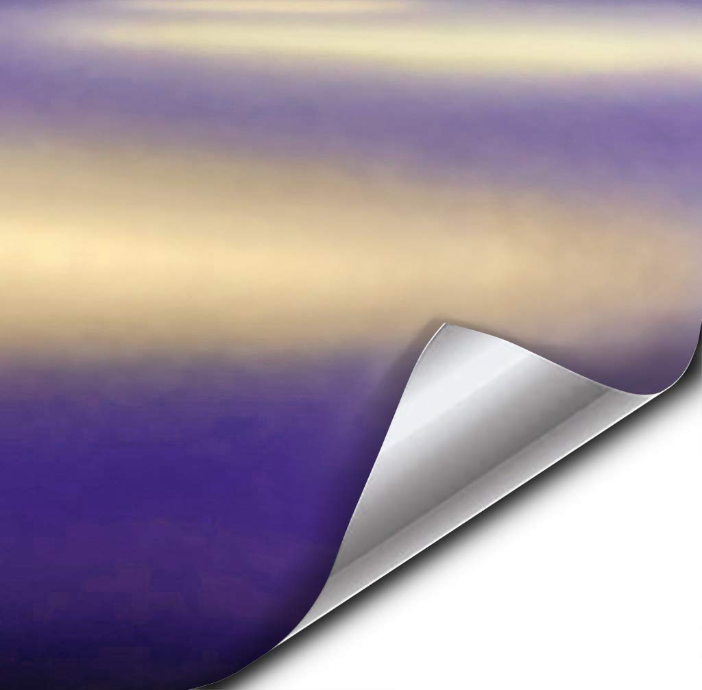 VViViD+ Matte Galaxy Purple Vinyl Car Wrap Film (50ft x 5ft)