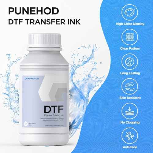 PUNEHOD DTF Ink 900ML - Premium DTF Transfer Ink for PET Film, Refill Ink for DTF Printer L1800 R1390 L805 L800 XP600 TX800, Size: 4 * 100ml(CMYK)+2 * 250ml(WW)
