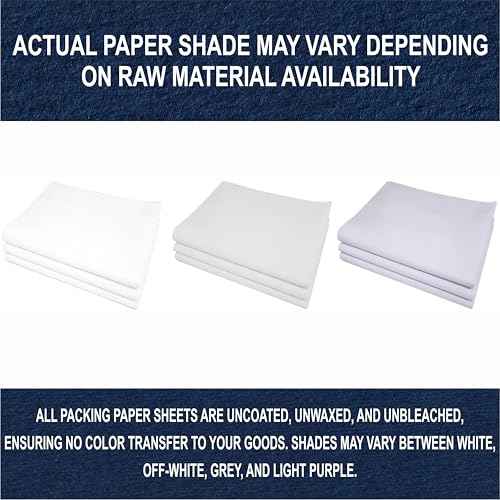 Economy Pack White Bulk Packing Paper | Newsprint Paper | 160 sheets | 27" x 17" | 5 lb | Wrapping paper Sheets for Moving - Must Have in Your Moving Supplies, Packing Materials.