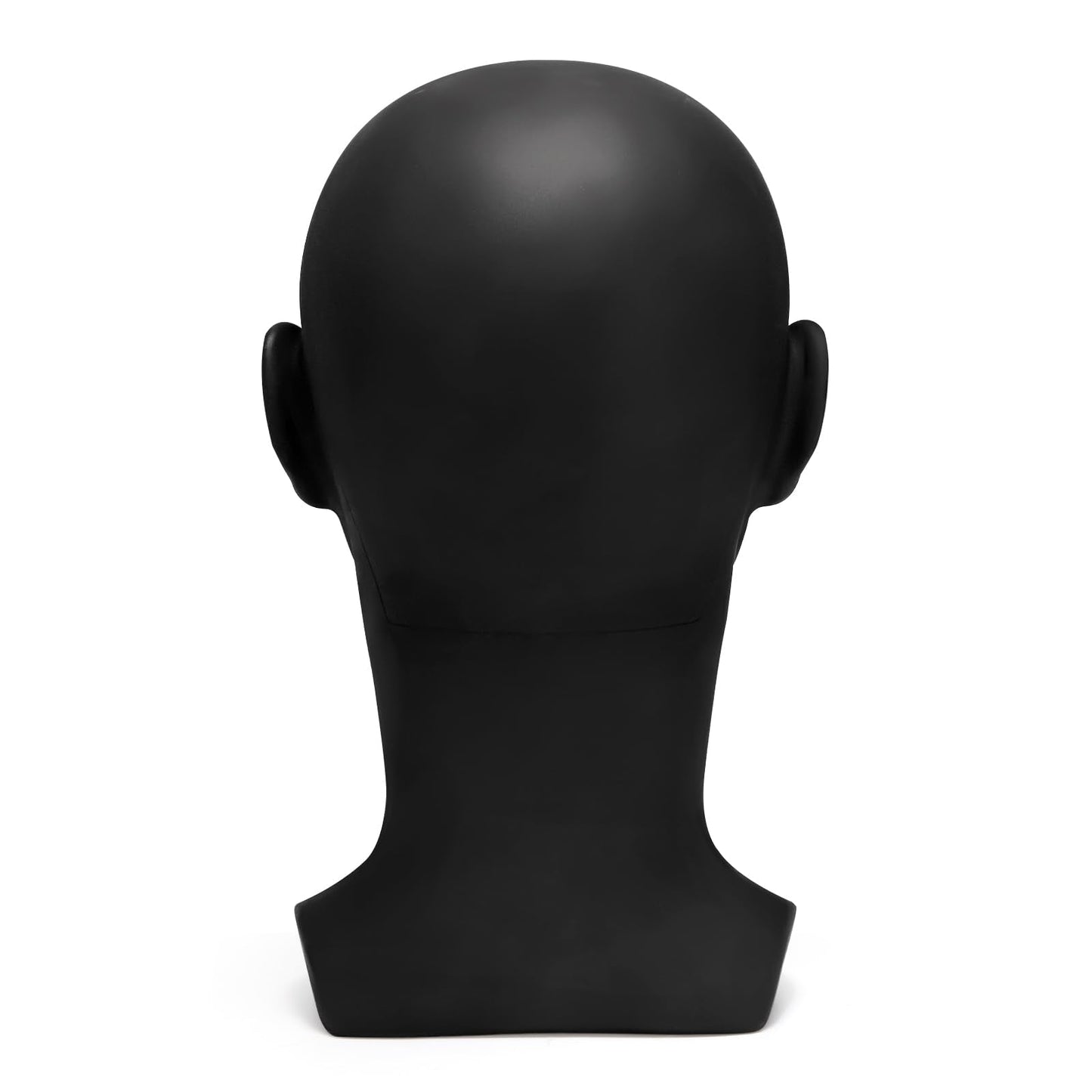 ZOOFOX Male Mannequin Head for Hats, PVC Manikin Head with Mount Hole, Professional Display Styling Head for Wigs, Hats, Scarfs, Headphone, Sunglasses, Headdress