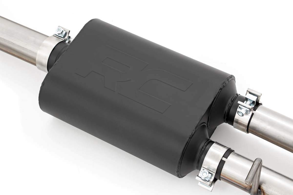 Rough Country Dual Cat-Back Exhaust for 19-24 Chevy/GMC Sierra |5.3L - 96011