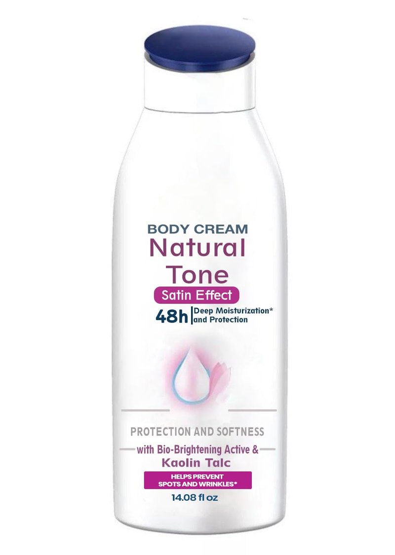 ivea Tono Natural Crema Corporal Even Skin Natural Tone Body Lotion – Crema Aclarado Natural Formula Made in Mexico Vitamin C Helps Reduce Dark Spots & Brighten Dull Skin –14oz