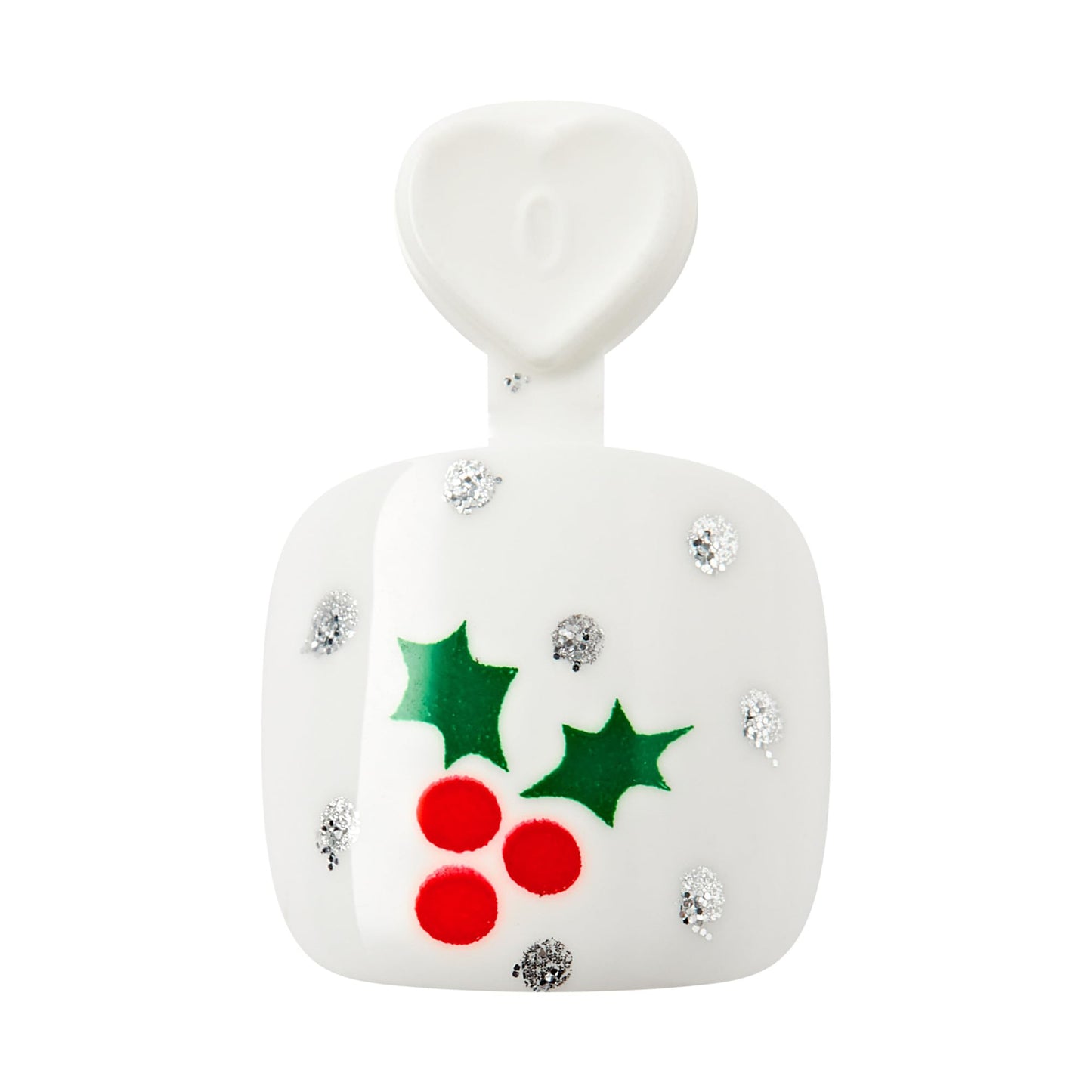 KISS imPRESS MINI Holiday Press On Nails for Kids, ‘One More Sleep’, Green, Child Size, Squoval Shaped, Mess-Free, Mom Approved, Non-Toxic, Breakaway Application Tabs, Nail File, 20 Fake Nails