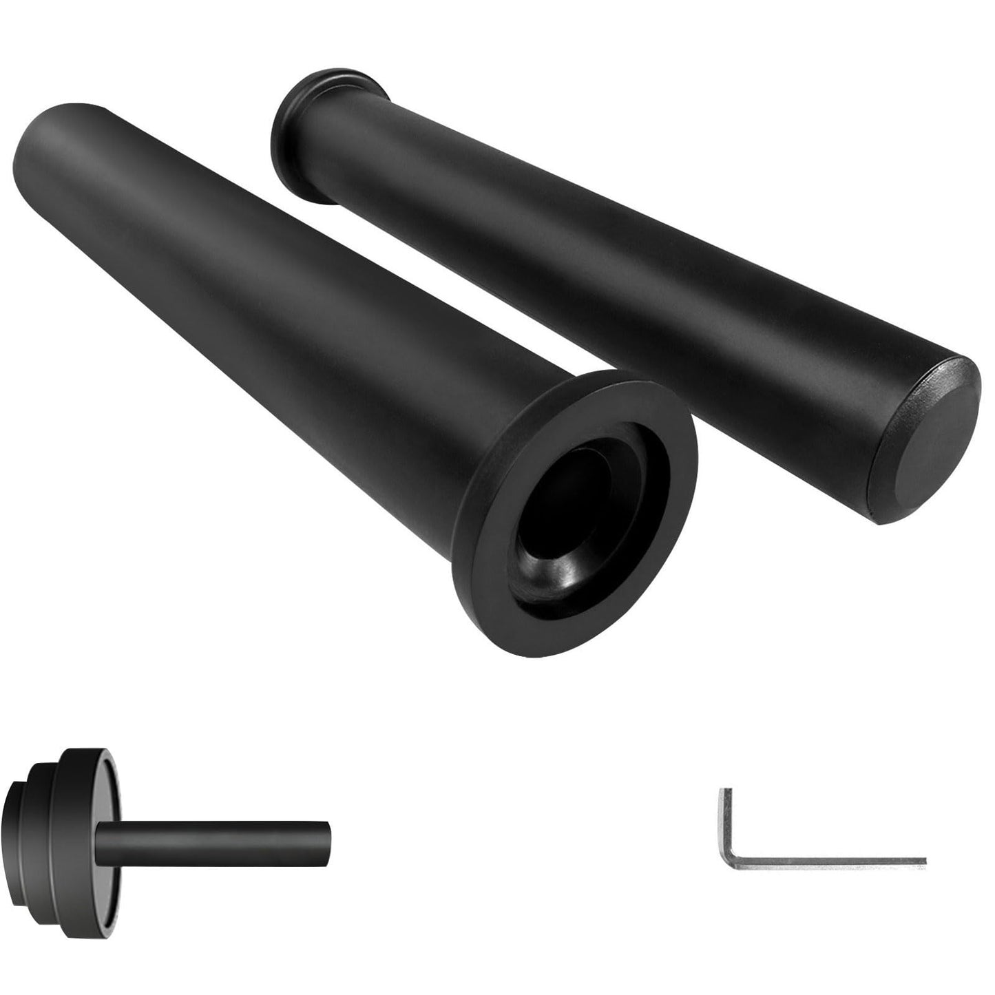 Standard Olympic Barbell Adapter Sleeve: Converts 1 inch Standard Weight Plate Posts to 2" Olympic Weight Plate Posts"