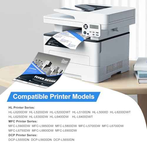 TN850 TN820 High Yield Toner Cartridge TN 850 TN-850 Replacement for Brother TN820 TN-820 TN 820 Use for HL-L6200DW MFC-L5700DW MFC-L5850DW HL-L5200DW MFC-L5900DW MFC-L6800DW Printer-2 Pack