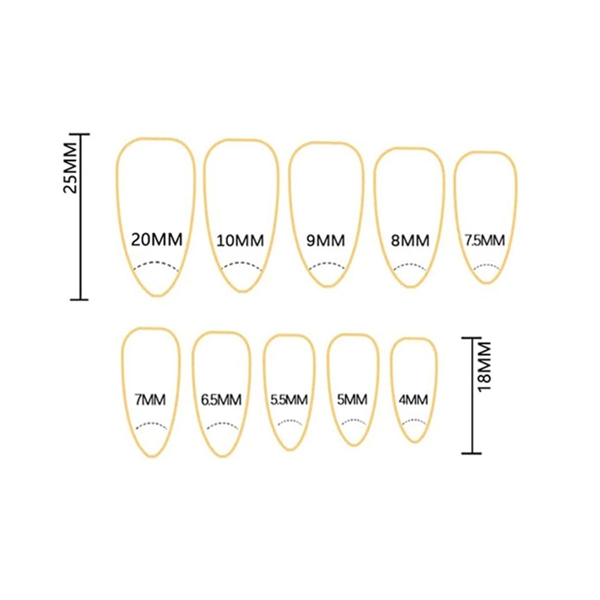Flower Press on Nails Medium Almond Fake Nails Press ons with Yellow Floral Designs Yellow French Tip Nails Glossy Acrylic Nails Full Cover Spring Glue on Nails for Women Manicure 24Pcs