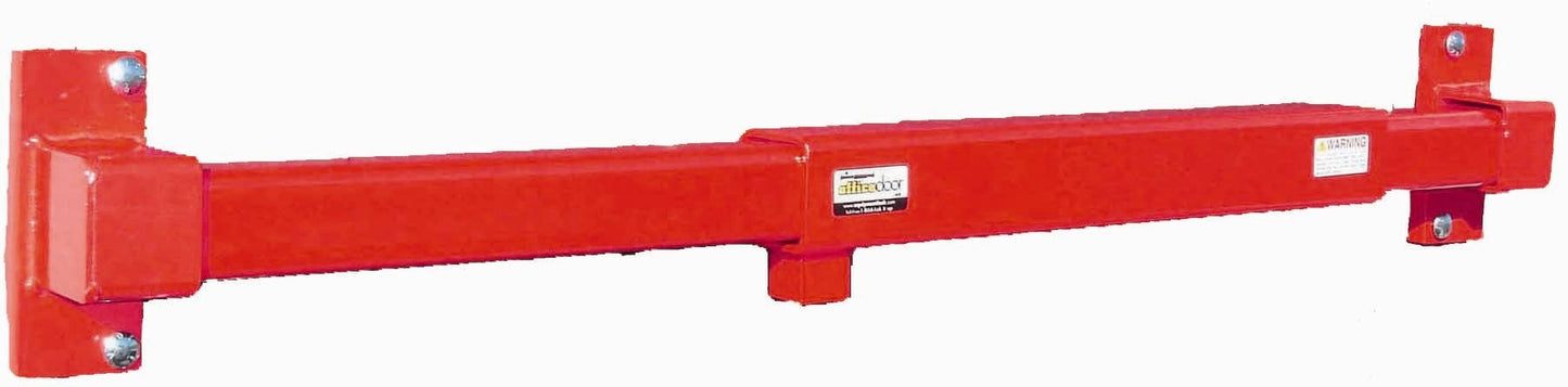Equipment Lock Adjustable Door Security Bar - Security Lock Bar and Job Site Door Lock for Office Trailers, Warehouse Doors and Home Defense (Keyed Differently)