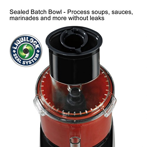 Waring Commercial WFP11S 2.5 Quart Food Processor, 3/4 HP Motor, Extra Large Feed Tube, Patented LiquiLock Seal Bowl System, Includes Grating, Shredding, Slicing, Whipping Disc and a Standard S blade for Chopping, Pureeing, and Emulsyfying, 120V, 5-15 Pha