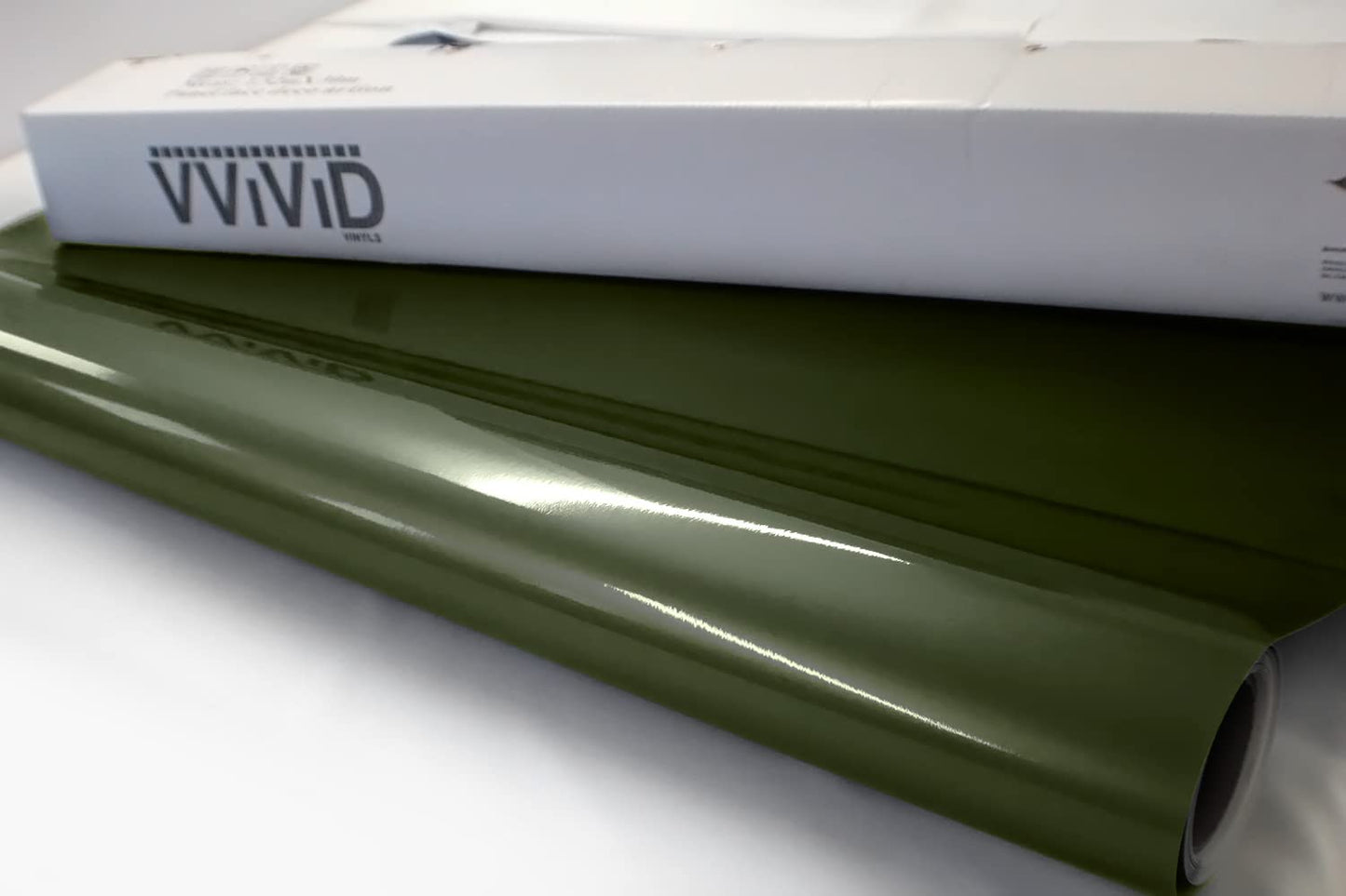 VViViD Gloss Military Green Premium Vinyl Wrap Film (50ft x 5ft)
