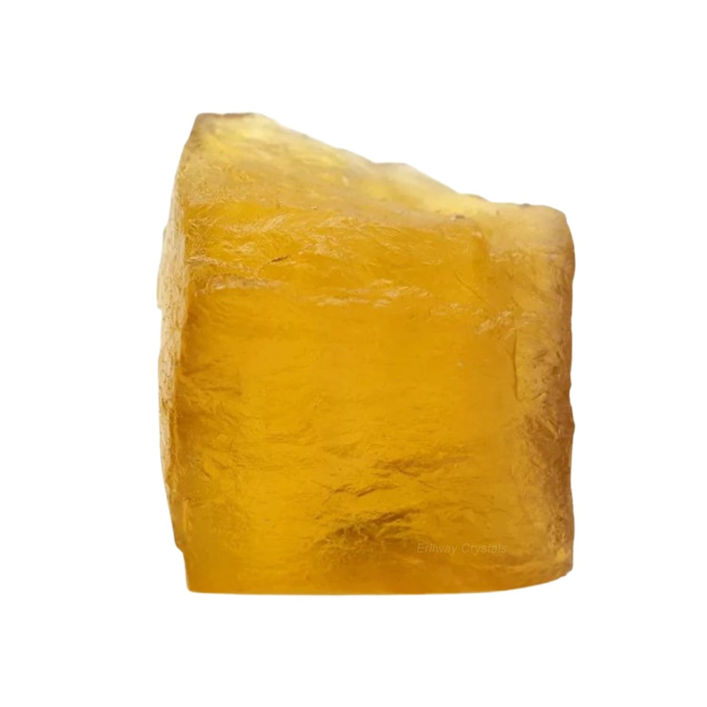 Erliway 1.25-2" Yellow Fluorite Raw Crystals, Natural Rough Yellow Fluorite Stone, Healing Raw Stones for Fountain Rock, Home Decor Meditation Energy Balancing Wire Wrapping Wicca & Reiki