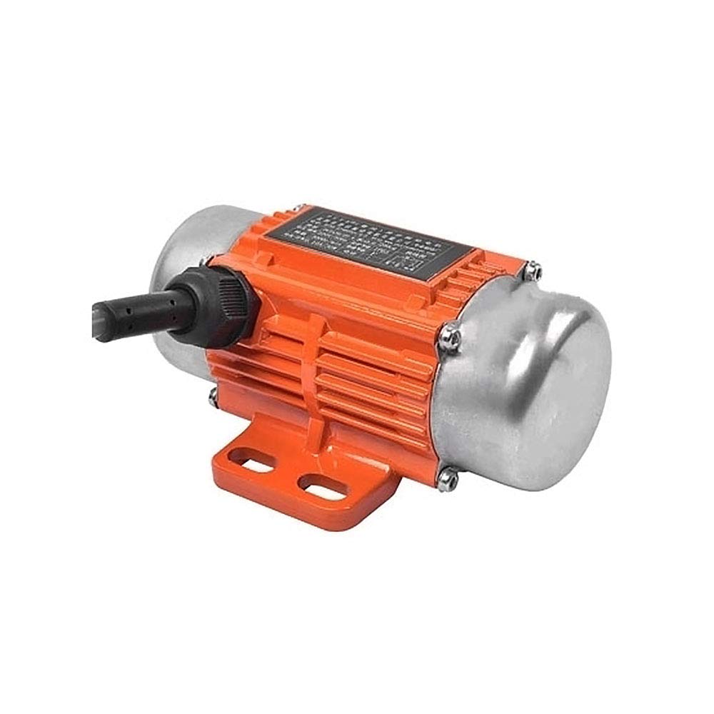 ATO AC 100W Concrete Vibrator Motor Adjustable Amplitude Easy to Install Low Noise Concrete Vibrating Motor Multi-Application Vibrator,1 Phase 3600rpm 110V, Used for Shaker Table, Sifters, Mixers