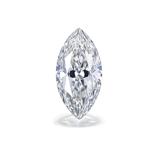 1-5 Carats Moissanite Loose Stone Lab Grown Synthetic Diamond Loose D Color Round/Oval/Heart/Princess/Cushion/Asscher/Pear/Marquise/Radiant/Emerald Cut Moissanite Loose Gem Stones for Ring Pendant Jewelry Making Gift (Marquise Cut, 1 Carats)
