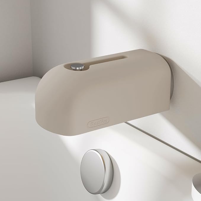 Faucet Cover Bathtub, Soft Silicone Tub Spout Cover, Faucet Protector for Kids, Bath Spout Guard for Bathtubs, Bathroom Tub Faucet Cover, Water Spout Cover for Child Safety, Universal FitÃ¯Â¼ÂTaupeÃ¯Â¼Â