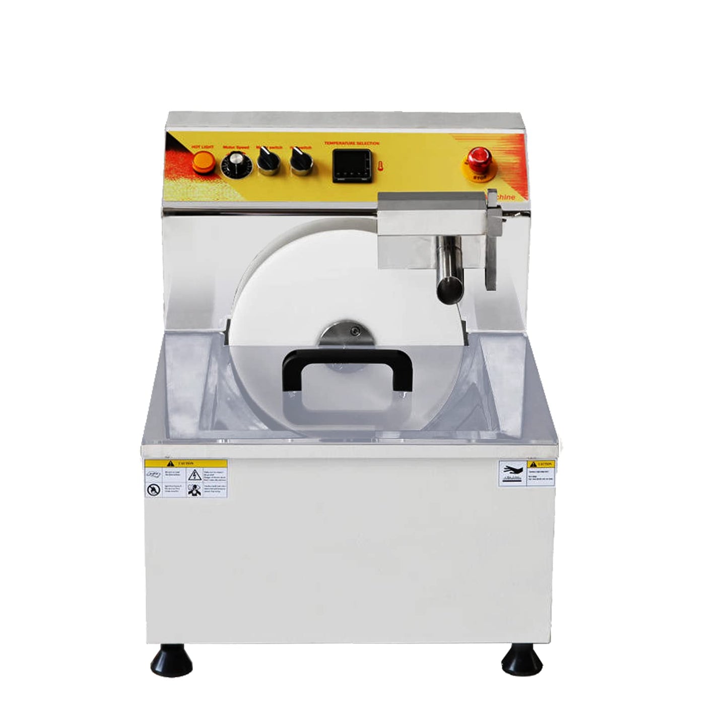 Koalalko Commercial Chocolate Fountain Machine Chocolate Melting Tempering Machine Commercial Hot Chocolate Heater 1200W 12.4L 110V Vibration 8kg/batch