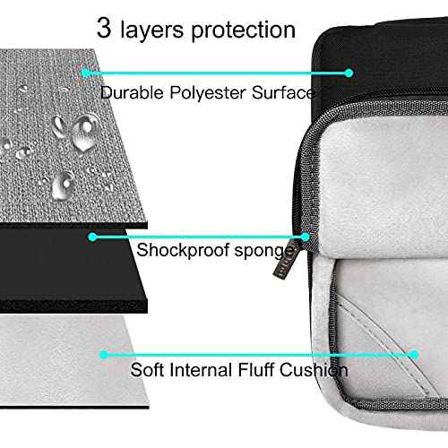 MOSISO Compatible with MacBook Air 15 inch Case 2025 2024 2023 Release M4 A3241 M3 A3114 M2 A2941, Plastic Hard Shell&Carrying Sleeve Bag&Keyboard Cover&Webcam Cover&Screen Protector, Black