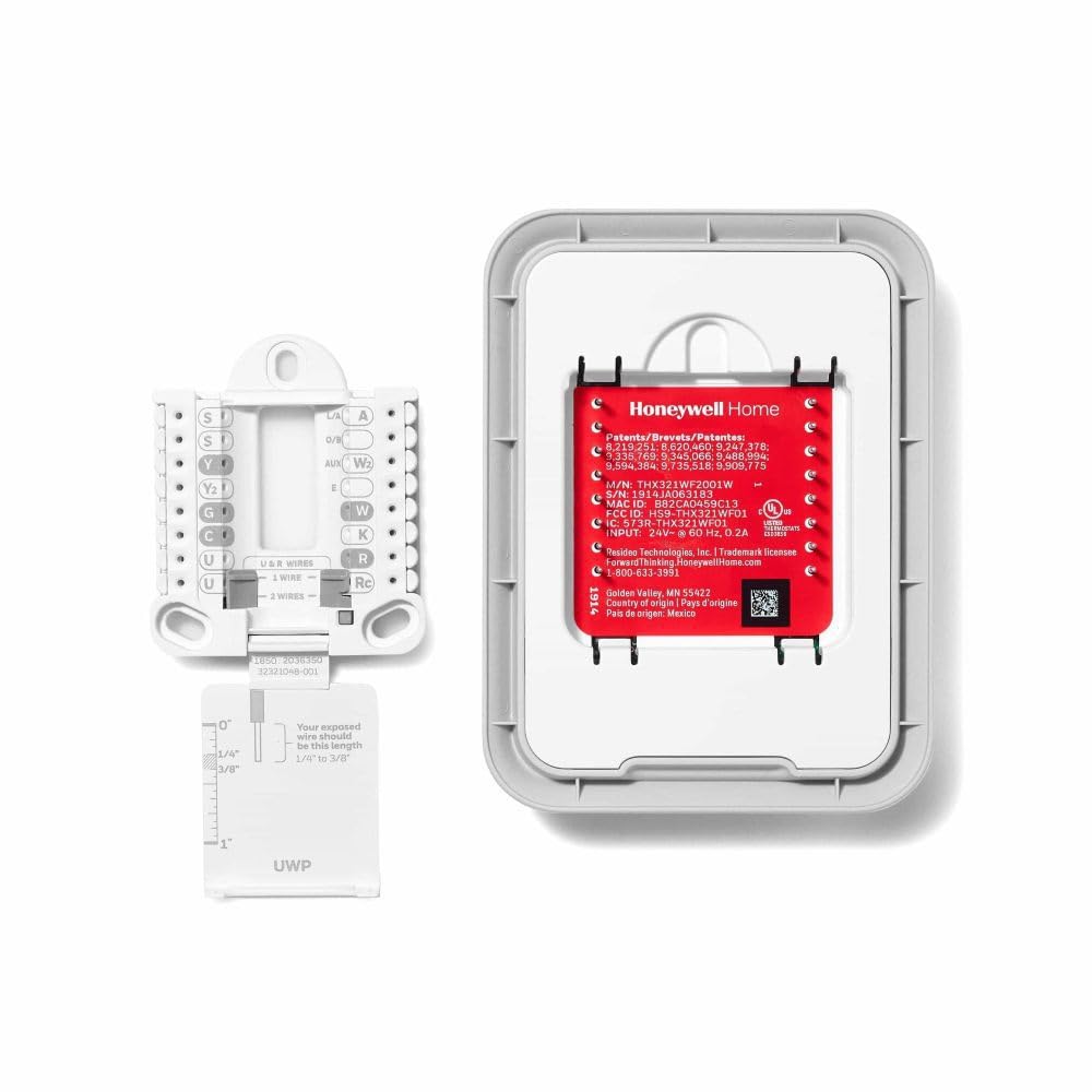 Honeywell THX321WFS3001W T10+ Pro Smart W/RedLINK 3.0 Thermostat and Indoor Air Sensor