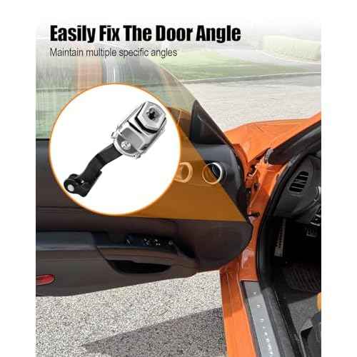 2 Pcs Door Stopper Link Fit for Nissan 350Z 3.5L 2003 Infiniti G35 3.5L 2003 2004 2005 2006 2007 Replace 80430-CD000 80430CD000, Front Left or Right Door Check Bracket Stop Arm Assembly