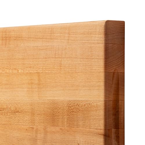 John Boos - R1812 Platinum Commercial Series Maple Wood Edge Grain Reversible Cutting Board, 18 Inches x 12 Inches x 1.75 Inches