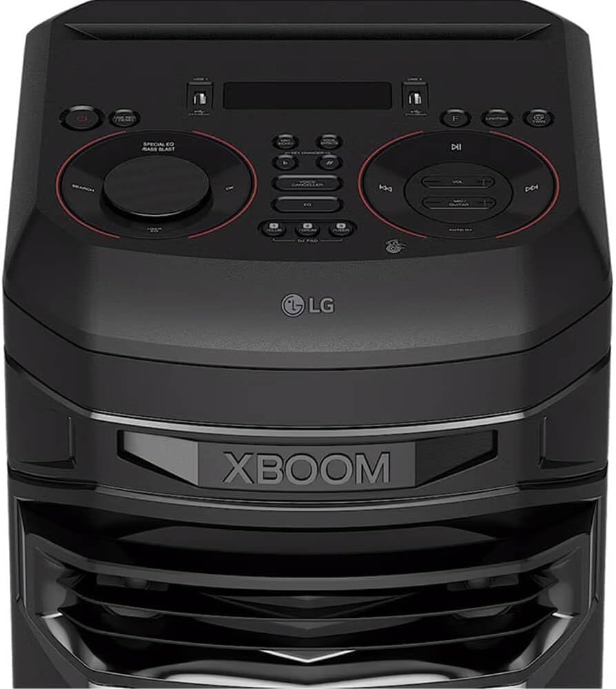 LG RNC7K1 RNC7 XBOOM 700W Karaoke Party Speaker Bluetooth, Dual Mic Ports, Super Bass Boost, Dolby Audio + 12-Month CP
