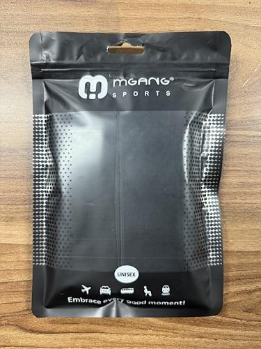 MGANG Medical 15-20 mmHg Compression Stockings for Women & Men, Pair, Thigh High Graduated Compression Socks, Closed Toe, Opaque, Support for Varicose Veins, Edema, DVT, Swelling, Flight, Black 5XL