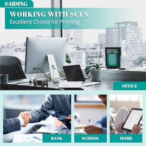 SAIDING Compatible Toner Cartridge Replacement for IM550 IM600 418477 to Use with Ricoh IM 600SRF IM 550F P800 P801 High Yield 25500 Pages (1 Black)