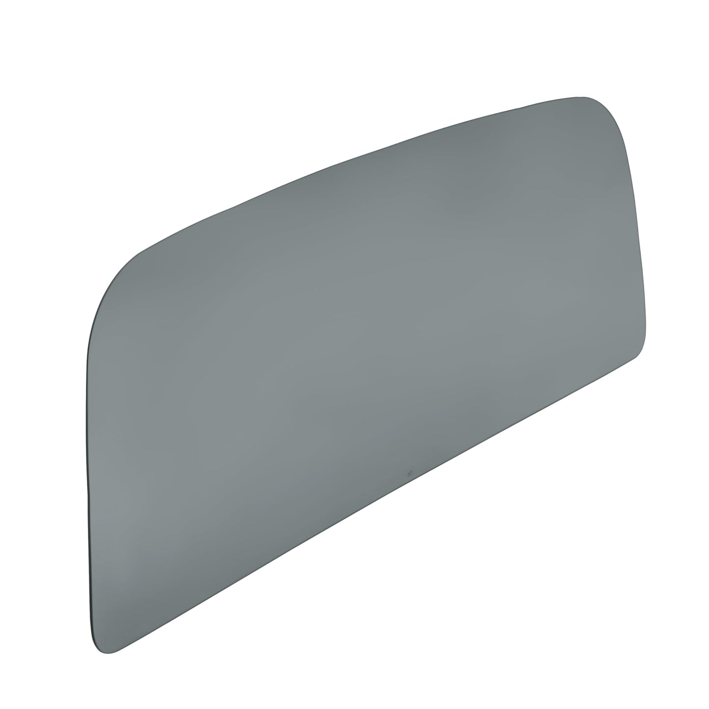 ALMULOO Rear Back Window Glass Compatible With 1970-1972 Chevrolet Chevelle Malibu Hardtop 2 Door Back Glass Dark 1Pc 1 Package