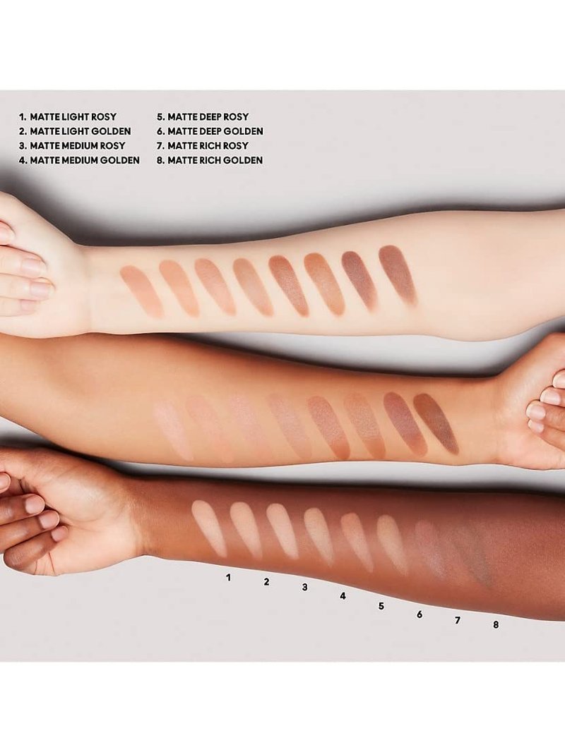Mac Skinfinish Sunstruck Matte Bronzer Matte Rich Rosy