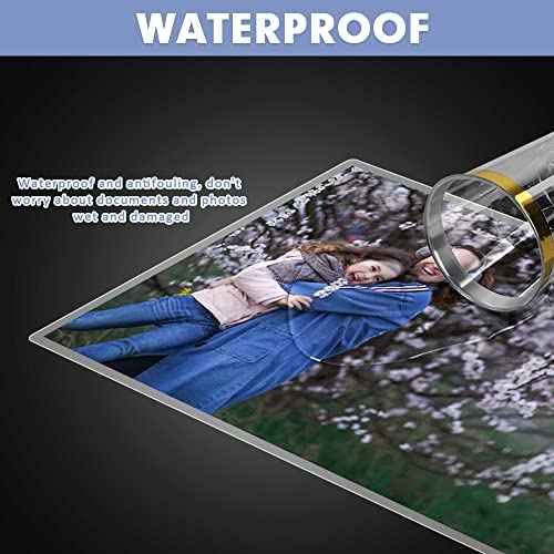 Laminating Sheets, PANDRI 200 Pack Thermal Laminating Pouches Holds 11 x 17 Inch, 3 Mil Plastic Laminator Paper 11.5 x 17.5 Inch, Clear Round Corner