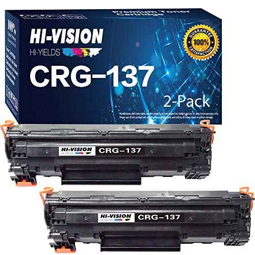 HI-Vision Â¢Ã§ 2 Pack Compatible 137 (9435B001) Laser Toner Cartridge Replacement for imageCLASS MF212w, MF216n, MF227dw, MF229dw